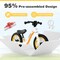 12-Inch Balance Bike with Adjustable Seat and Rotatable Handlebar for Over 36 Months Old - 34.5" x 17" x 19.5" (L x W x H)